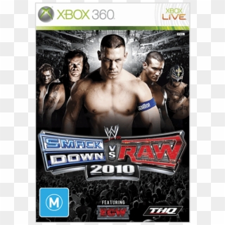 Wwe Smackdown Vs Raw 2010 Ps2 Cover Clipart