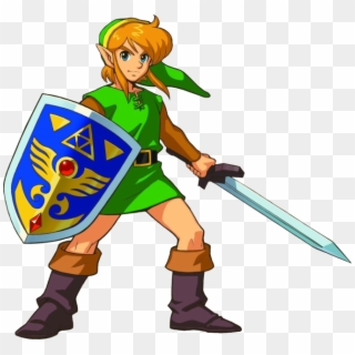 Link In A Link To The Past - Zelda A Link To The Past Link Clipart