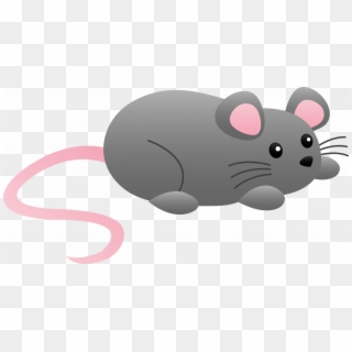 Awesome Images Of Cartoon Mice Clipart Little Gray - Mouse Clipart Transparent Background - Png Download