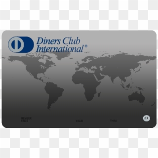 Credit Card Diners Club - Plastic Concentration In Ocean Clipart