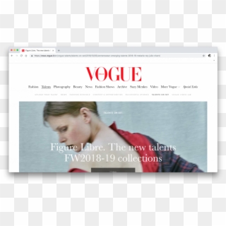 Editorial For Vogue Italia - Vogue Clipart