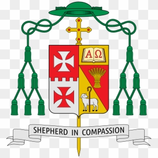 Coat Of Arms Of Steven Biegler - Bishop Oscar Jaime Florencio Coat Of Arms Clipart