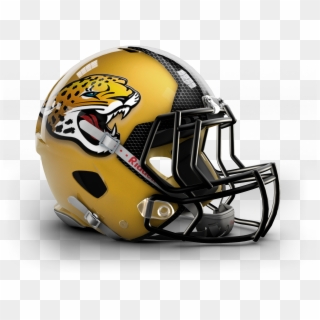 New Jags Helmet - Nfl Helmets With College Colors Clipart