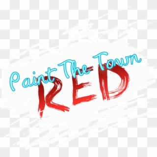 Paint The Town Red Game Clipart