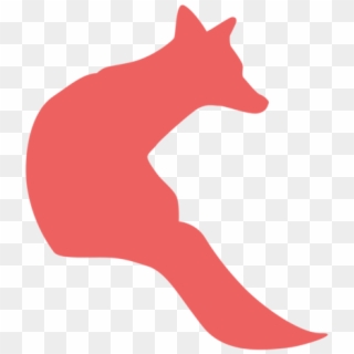 Mr Fox Sitting Red - Illustration Clipart
