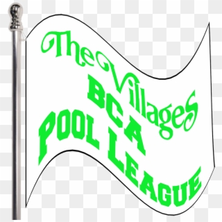 The Villages Bca Pool League - Graphic Design Clipart