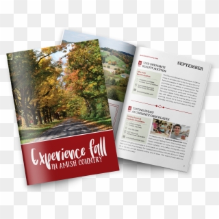 Experience Fall In Amish Country - Flyer Clipart