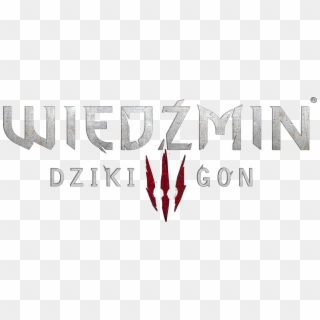 The Witcher 3 Logo - Wiedźmin 3 Dziki Gon Logo Clipart
