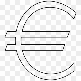 Euro Symbol White Png Clipart