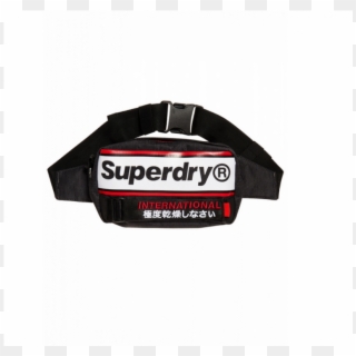Superdry Multi International Bum Bag-black - Label Clipart