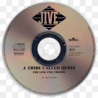 A Tribe Called Quest The Low End Theory Cd Disc Image - Jive Records Clipart