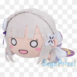 Emilia Re Zero Plush Clipart