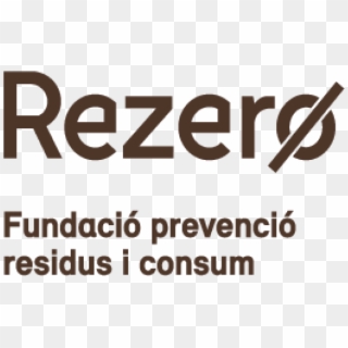 Fundació Prevenció Residus I Consum Responsable - Logo Rezero Clipart