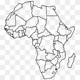 Contemporary Design Blank Africa Map 15 Africa Blank - Africa Political Map Without Names Clipart
