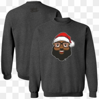 Black Santa Logo Sweater , Png Download - Sweater Clipart
