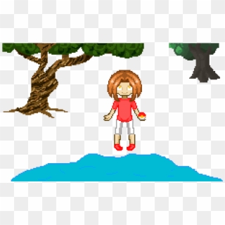 Pokemon - Girl - Tree Clipart