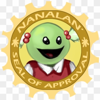 “ Ur Blog Just Got The Nanalan Seal Of Approval Gj - Organization Clipart