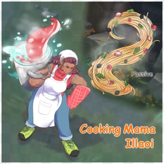 43 Replies 562 Retweets 1,945 Likes - Illaoi Cooking Clipart