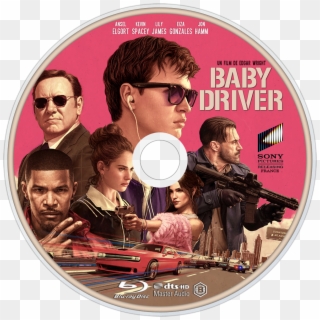 Baby Driver Bluray Disc Image - Baby Driver Clipart