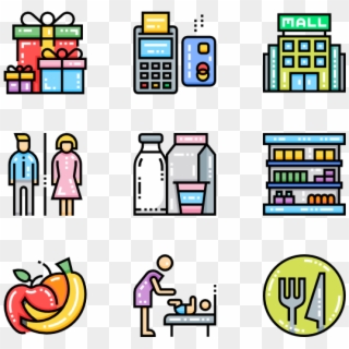 6 Shopping Mal Icon Packs - Vet Icon Transparent Clipart
