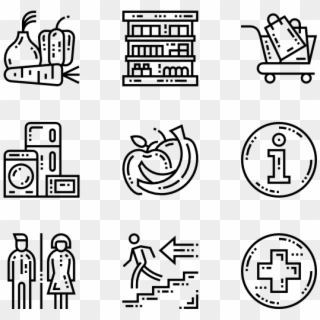 Mall - Agriculture Icons Clipart
