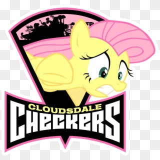 Lyraheartstrngs, Charlotte Checkers, Fluttershy, Hockey, - Checkers Ahl Clipart