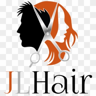 Jl Hairdressing - Unisex Salon Logo Png Clipart