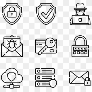 Data Security - Manufacturing Icon Free Clipart