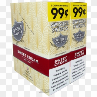 Swisher Sweets Cigarillos Sweet Cream Pack Box - Box Clipart