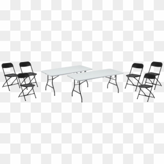 Chairs And Tables For Rent Pa - Folding Table Clipart