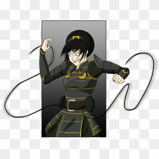 [no Spoilers] Did This Picture Of Toph A While Back, - Cartoon Clipart