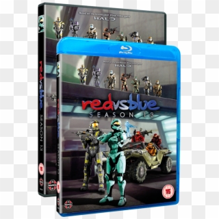 Red Vs Blue - Red Vs Blue Blu Ray Clipart