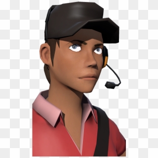 Tf2 Female Scout Face , Png Download - Tf2 Female Scout Face Clipart