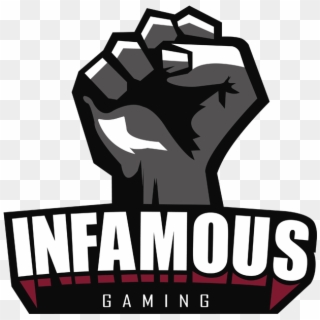 Infamous Gaming Old Logo - Emblem Clipart