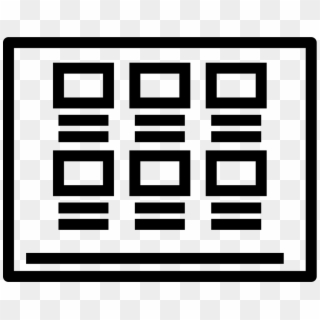 Png File - Storyboard Icon Clipart