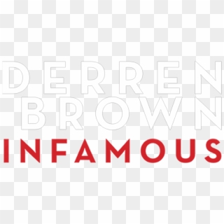 Derren Brown - Infamous - Poster Clipart
