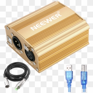 Neewer 1-channel 48v Phantom Power Supply With <strong>5</strong - Phantom Power Clipart