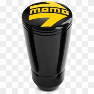 Image Of Momo Sk-50 Shift Knob In Black - Momo Yellow Shift Knob Clipart