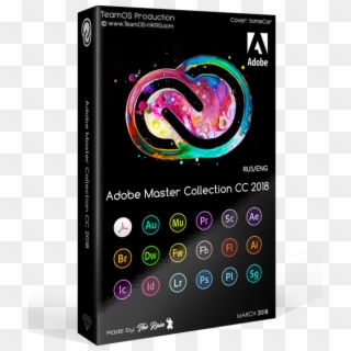 Adobe Creative Cloud 2018 , Png Download - Adobe Master Collection 2019 Clipart