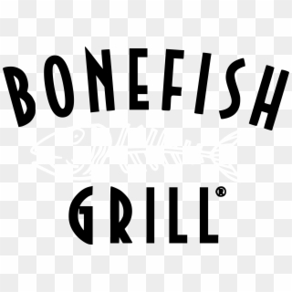 Bonefish Grill Logo Black And White - Bonefish Grill Logo Png Clipart
