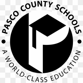 Pcs Emblem Logo Black And White Png - Pasco County School District Clipart