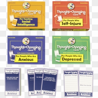 Thought Changing Cards - Paper Clipart