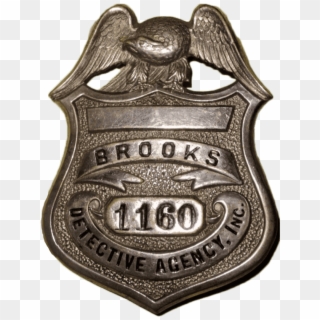 About Brooks Brothers Investigations - Badge Clipart