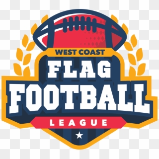 West Coast Flag Football League Logo - Flag Football Mvp Logo Clipart