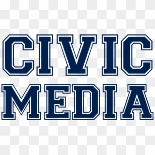 Civic Media Logo Blue Png Clipart