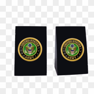 United States Army Marble Bookends - Emblem Clipart