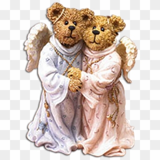 Heavenly Friends Boyds Bearstones Figurine Angel Teddy - Bear Figurine Png Clipart