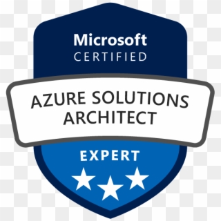 Microsoft - Azure Solutions Architect Expert Clipart