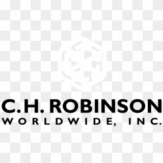 Ch Robinson 1 Logo Black And White - Ch Robinson Worldwide Clipart