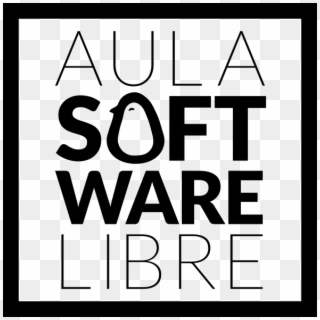 El Aula De Software Libre Cumple 10 Años - Poster Clipart
